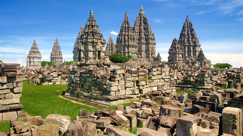 Prambanan là ngôi đền cổ được UNESCO vinh danh là di sản văn hóa của thế giới từ năm 1991