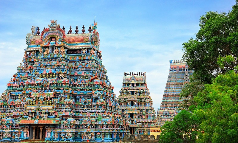  Sri Ranganathaswamy là một trong các ngôi đền Hindu lớn nhất thế giới